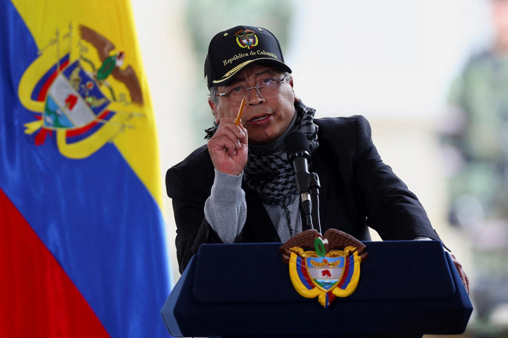 Kolumbijský prezident Gustavo Petro. FOTO: Reuters