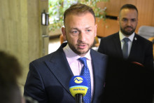Minister vnútra Matúš Šutaj Eštok (Hlas-SD). FOTO: TASR/Pavel Neubauer