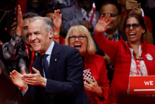 Líder liberálov Mark Carney. FOTO: Reuters
