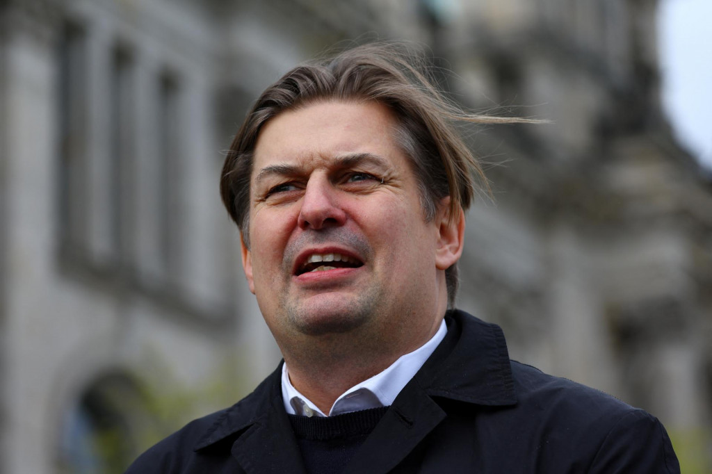 Poslanec Alternatívy pre Nemecko Maximilian Krah. FOTO: Reuters