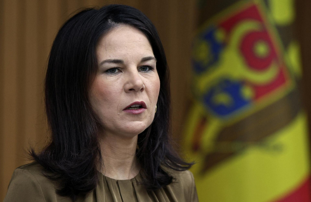 Odchádzajúca nemecká ministerka zahraničných vecí Annalena Baerbocková. FOTO: Reuters