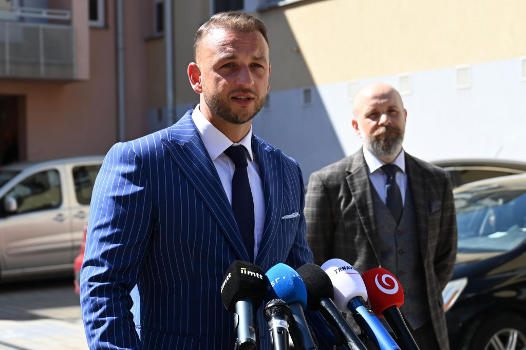 Minister vnútra Matúš Šutaj Eštok. FOTO: TASR/Lukáš Grinaj