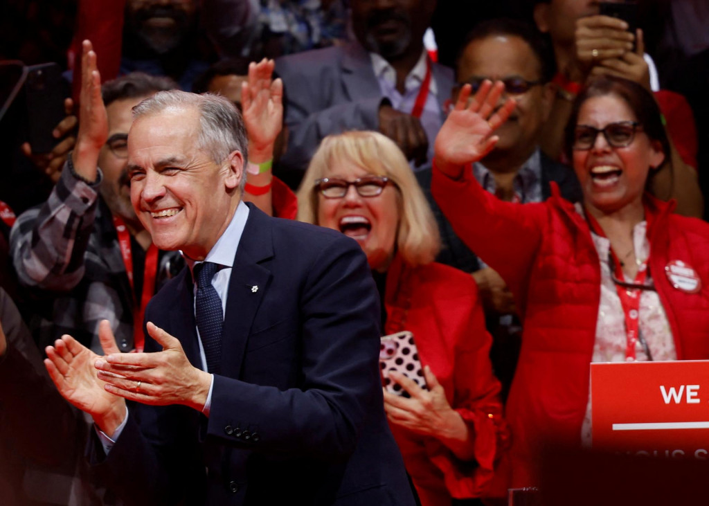 Líder liberálov Mark Carney. FOTO: Reuters
