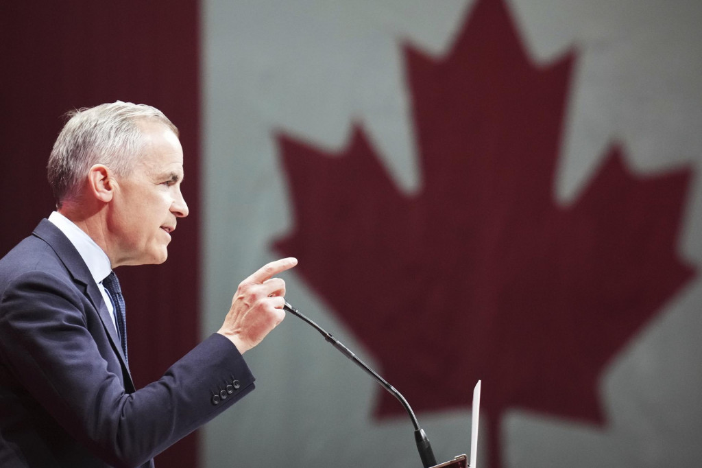 Kanadský premiér a líder Liberálnej strany (LPC) Mark Carney. FOTO TASR/AP
