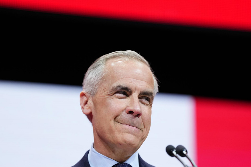 Nový kanadský premiér a líder Liberálnej strany Mark Carney. FOTO: TASR/AP