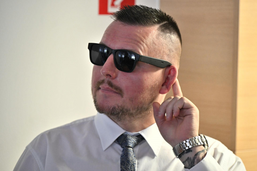 Daniel Bombic na Najvyššom súde. FOTO: TASR/Jakub Kotian