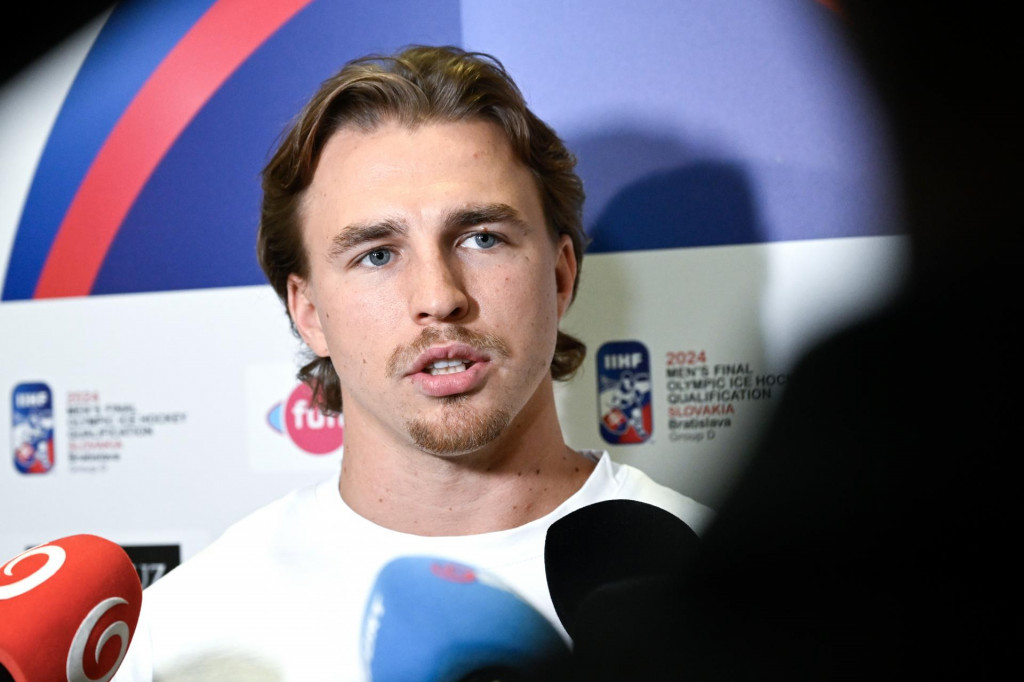 Kristián Pospíšil, jeden zo Slovákov hrajúcich za Kometu Brno. FOTO: TASR/Pavel Neubauer