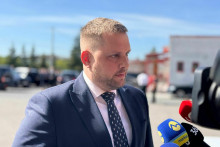Minister zdravotníctva Kamil Šaško na výjazdovom rokovaní vlády v Malej Lehote. FOTO: HN/Akos Cséplö