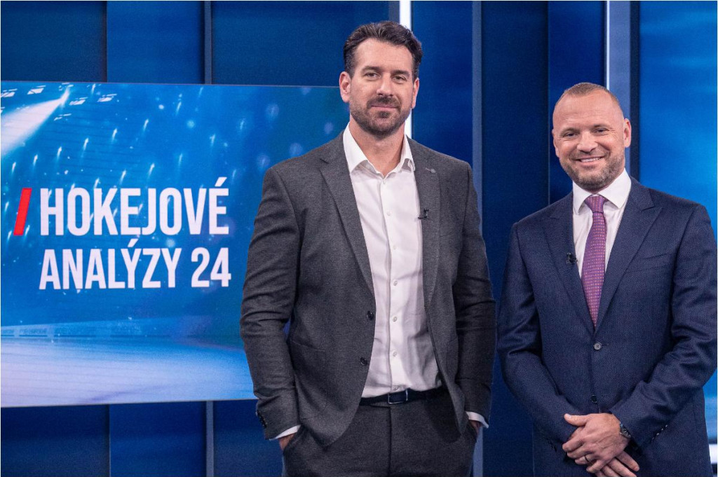 Reláciou Hokejové analýzy 24 budú s nadhľadom sprevádzať bývalí slovenskí reprezentanti Boris Valábik a Marián Gáborík.