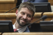 Poslanec Michal Šimečka (PS). FOTO: TASR/Martin Baumann