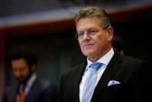 Eurokomisár pre obchod a hospodársku bezpečnosť Maroš Šefčovič. FOTO: Reuters