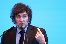 Argentínsky prezident Javier Milei. FOTO: Reuters