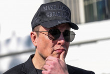 Riaditeľ Tesly Elon Musk. FOTO: Reuters