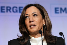 Bývalá americká viceprezidentka a neúspešná prezidentská kandidátka demokratov Kamala Harrisová. FOTO: TASR/AP