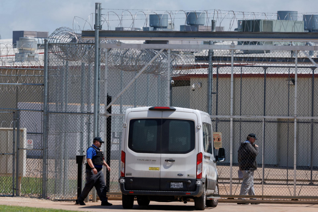 Zariadenie, kde vláda drží zadržaných Venezuelčanov. FOTO: Reuters