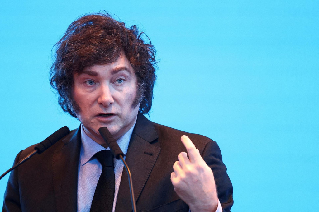 Argentínsky prezident Javier Milei. FOTO: Reuters