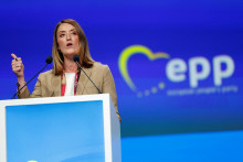 Predsedníčka europarlamentu Roberta Metsolová. FOTO: Reuters