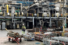 Všetky tri najväčšie ekonomiky eurozóny, Nemecko, Francúzsko a Taliansko, zaznamenali v apríli zlepšenie, hoci ich celkové PMI zostali v pásme poklesu. FOTO: REUTERS