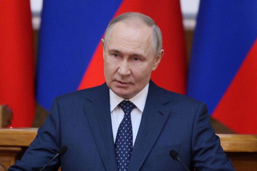 Rusk&yacute; prezident Vladimir Putin. FOTO: REUTERS