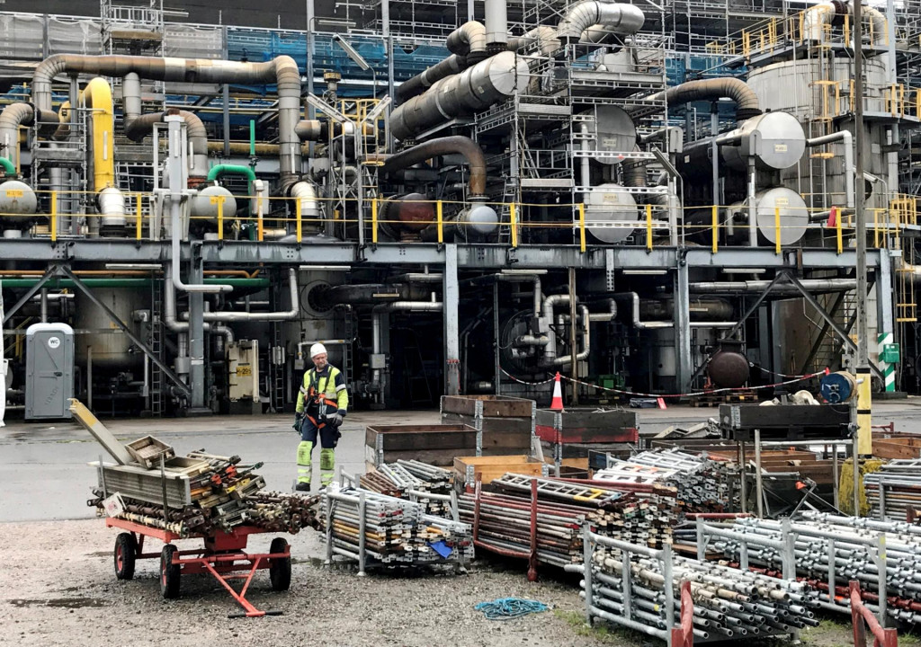Všetky tri najväčšie ekonomiky eurozóny, Nemecko, Francúzsko a Taliansko, zaznamenali v apríli zlepšenie, hoci ich celkové PMI zostali v pásme poklesu. FOTO: REUTERS