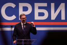 Srbský prezident Aleksandar Vučič. FOTO: Reuters