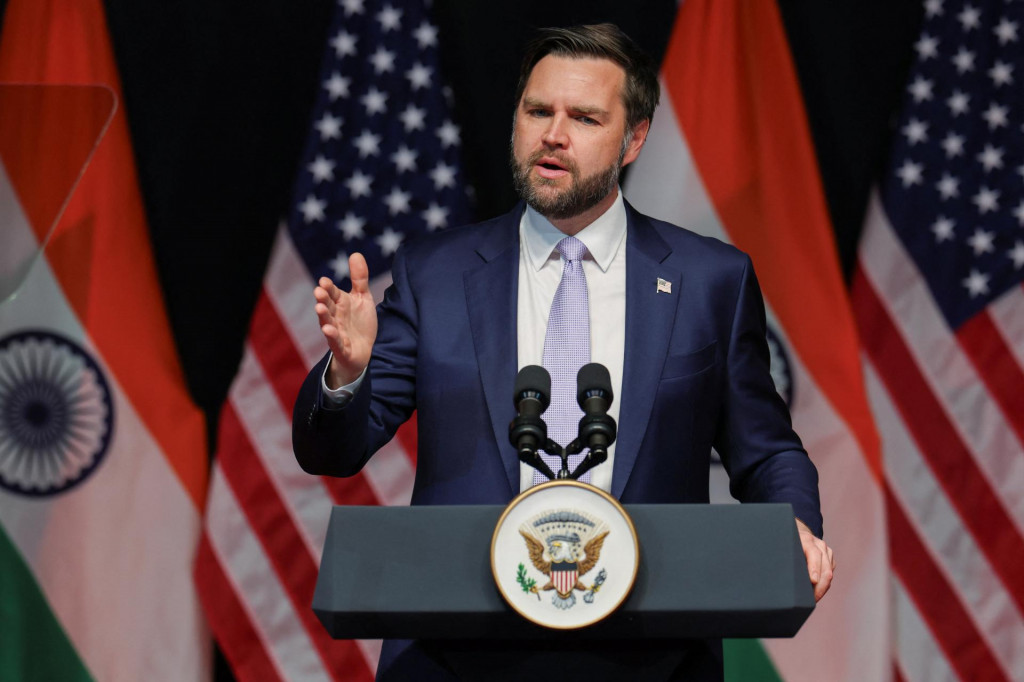 Americký viceprezident J. D. Vance. FOTO: Reuters