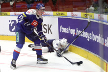 Dalibor Dvorský a Pierre Bellemare. FOTO: TASR/Ján Krošlák