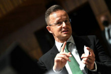 Šéf maďarskej diplomacie Péter Szijjártó. FOTO: Reuters