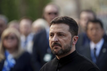 Ukrajinský prezident Volodymyr Zelenskyj. FOTO: TASR/AP