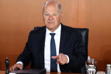 Odchádzajúci nemecký kancelár Olaf Scholz. FOTO: Reuters