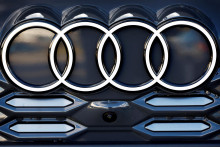 Logo automobilov Audi. FOTO: REUTERS
