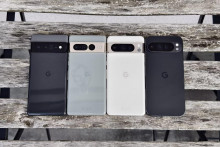 Zľava Google Pixel 6 Pro, Pixel 7 Pro, Pixel 8 Pro a Pixel 9 Pro XL.