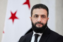 Dočasný prezident Sýrie Ahmad Šara. FOTO: Reuters