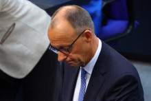 Friedrich Merz v nemeckom parlamente. FOTO: Reuters