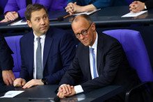 Nový nemecký kancelár Friedrich Merz (vpravo). FOTO: REUTERS