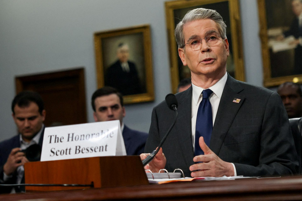 Americký minister financií Scott Bessent. FOTO: REUTERS
