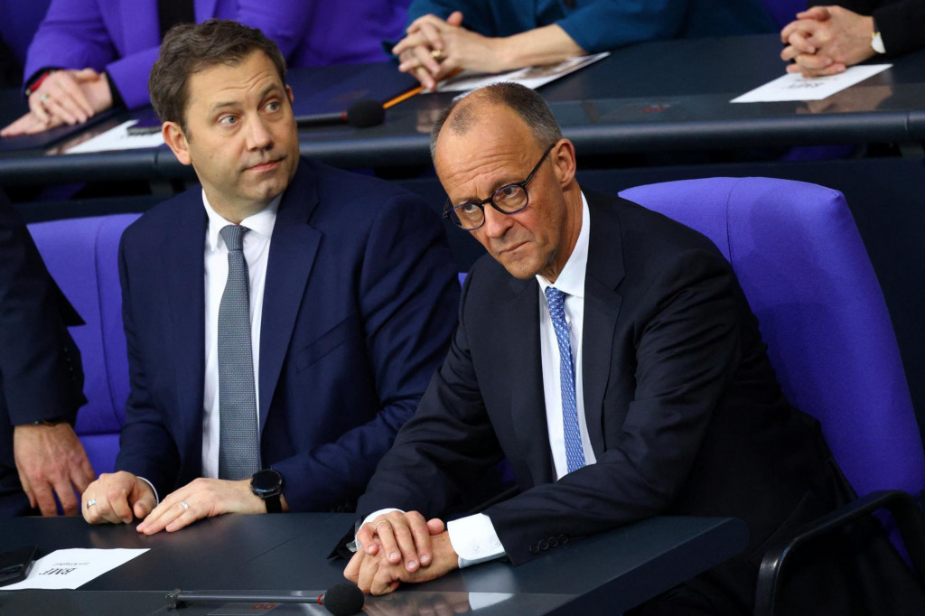 Nový nemecký kancelár Friedrich Merz (vpravo). FOTO: REUTERS