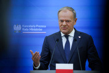 Poľský premiér Donald Tusk. FOTO: Reuters