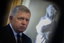 Premiér Robert Fico. FOTO: TASR/Martin Baumann