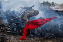 V predvečer Dňa víťazstva sa v Rusku uskutoční rekonštrukcia bitky z druhej svetovej vojny. FOTO: REUTERS