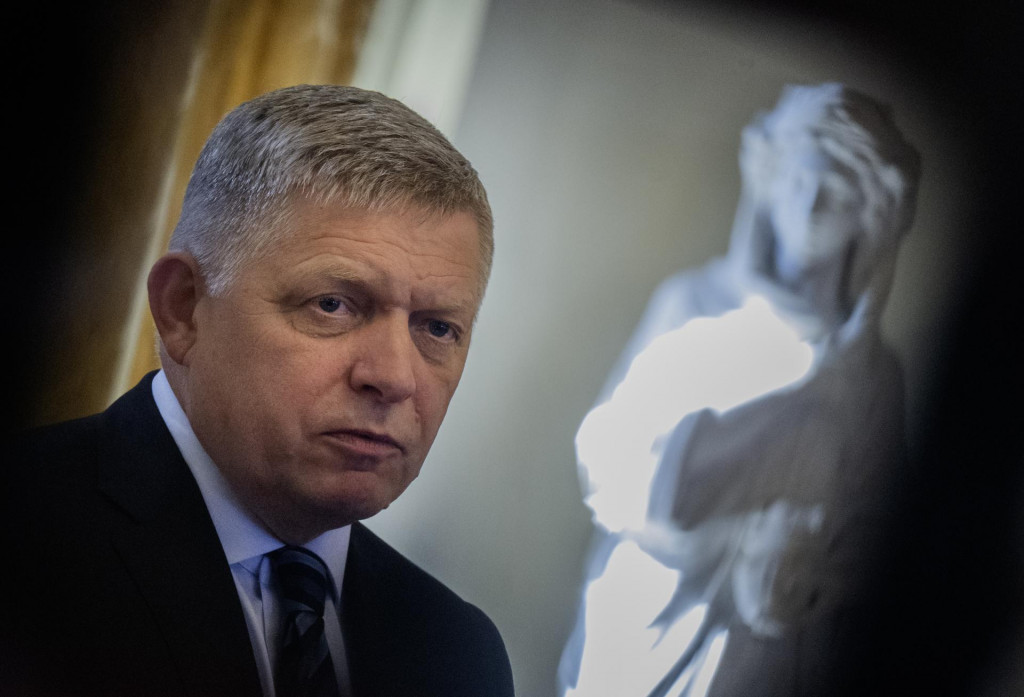 Premiér Robert Fico. FOTO: TASR/Martin Baumann