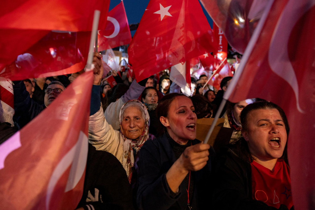 Protesty v Turecku. FOTO: Reuters