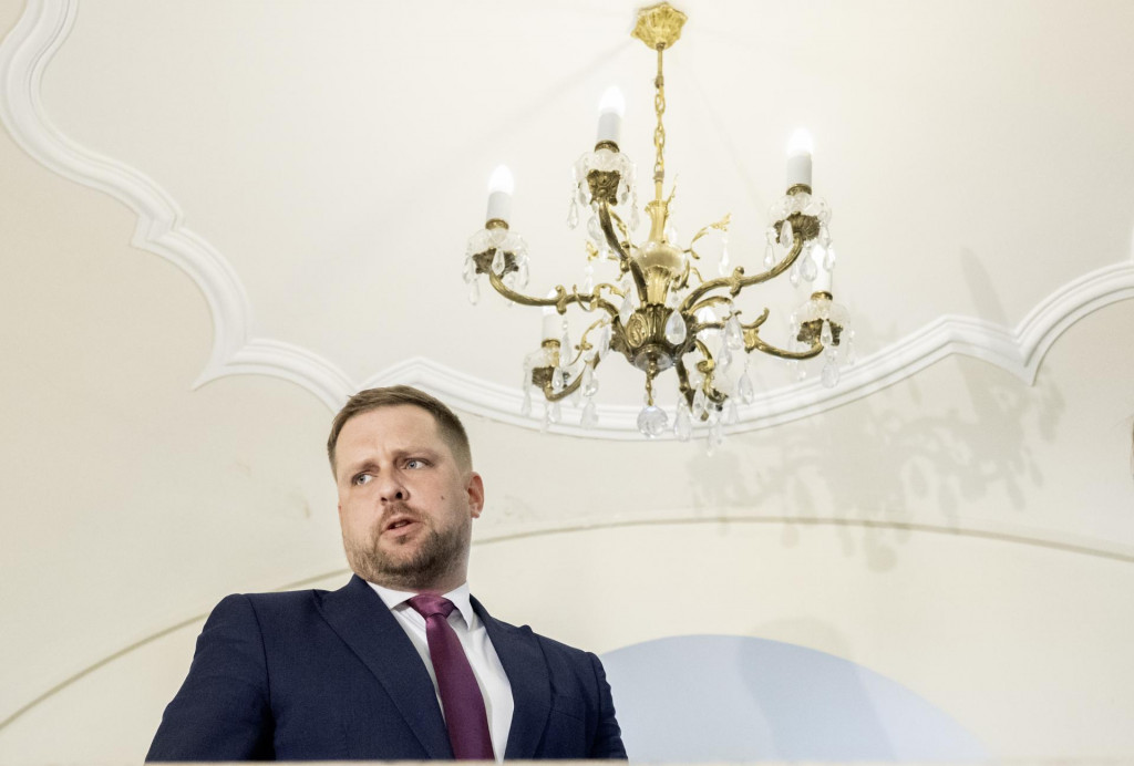 Na snímke minister zdravotníctva SR Kamil Šaško (Hlas-SD).
