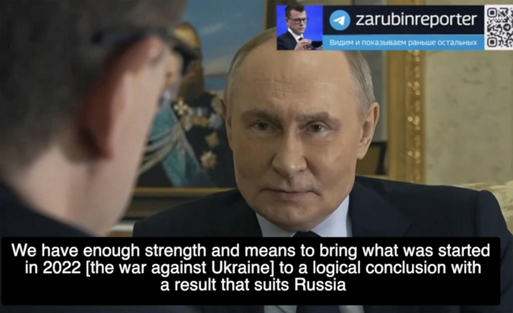 Ruský reportér z Kremľa Pavel Zarubin natočil dokument o ruskom diktátorovi Vladimirovi Putinovi. (27. marca 2025). FOTO: Profimedia
