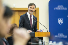 Minister zahraničných vecí a európskych záležitostí Juraj Blanár. FOTO: TASR/Jakub Kotian