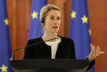 Vysoká predstaviteľka EÚ pre zahraničné veci a bezpečnostnú politiku Kaja Kallasová. FOTO: Reuters