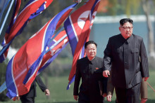 Severokórejský vodca Kim Čong-un. FOTO: TASR/AP