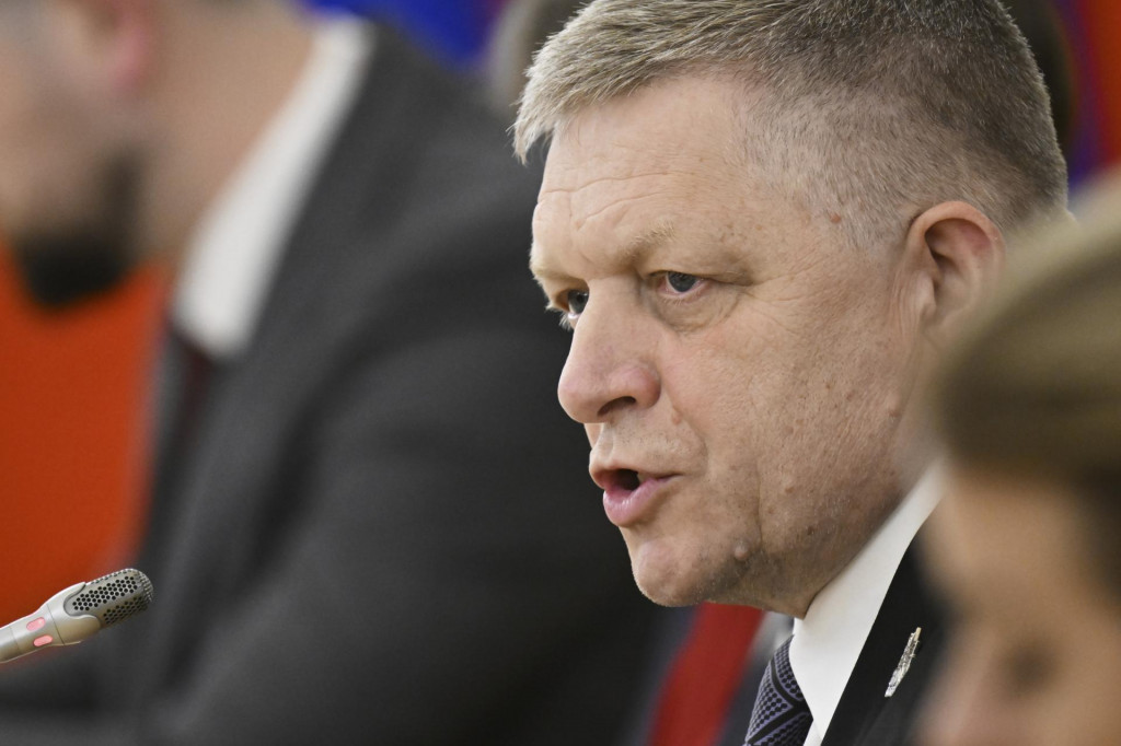 Premiér Robert Fico. FOTO: TASR/AP