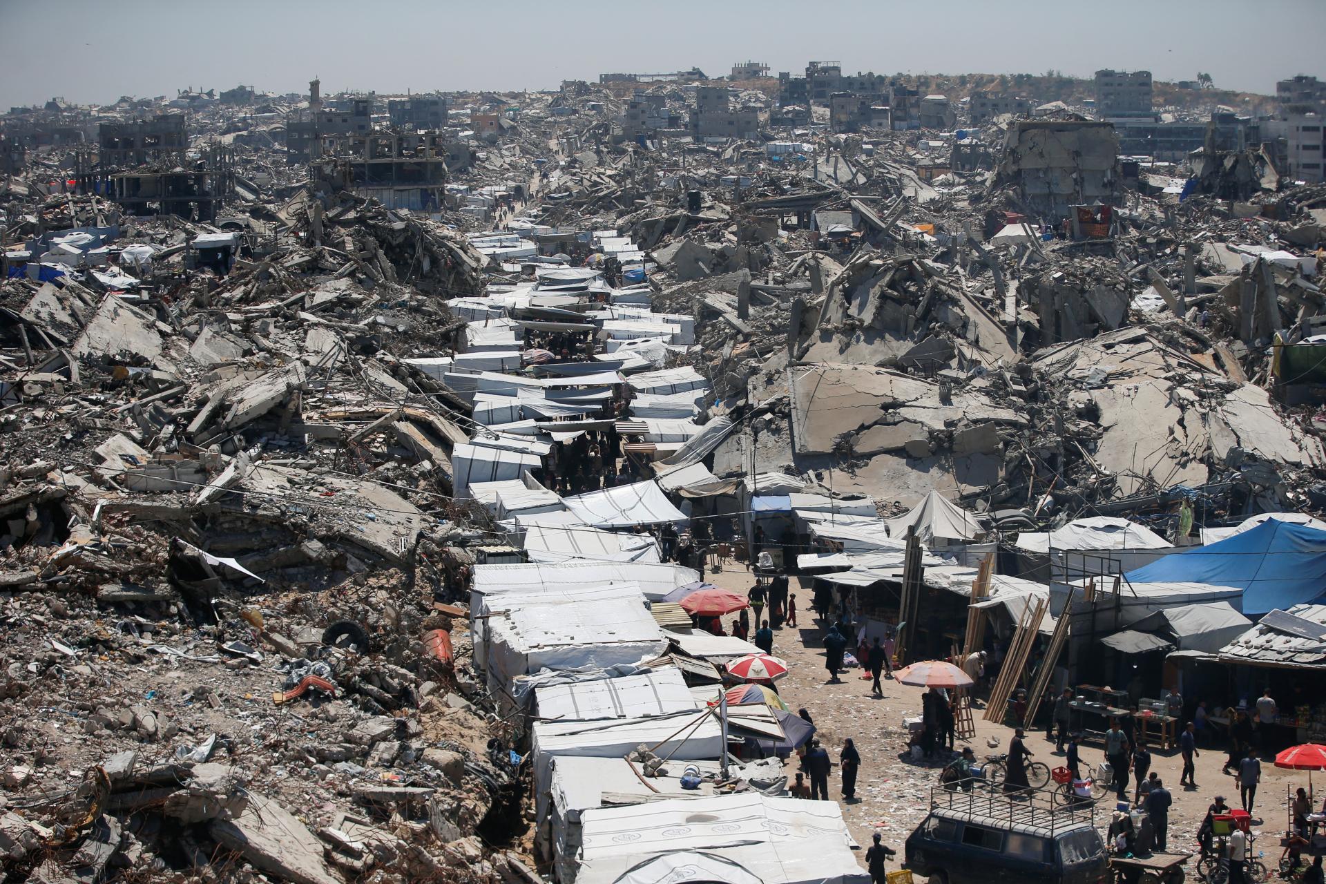 USA ako jediné môžu prinútiť Izrael ukončiť vojnu, vyhlásil palestínsky viceprezident