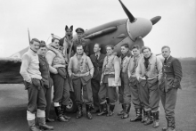 Britskí piloti počas druhej svetovej vojny.